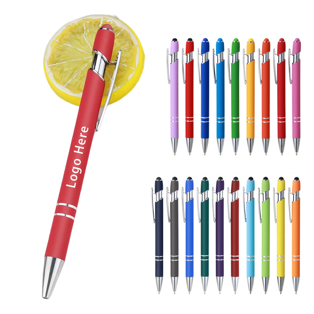 Metal Ballpoint Click Stylus Pen 3
