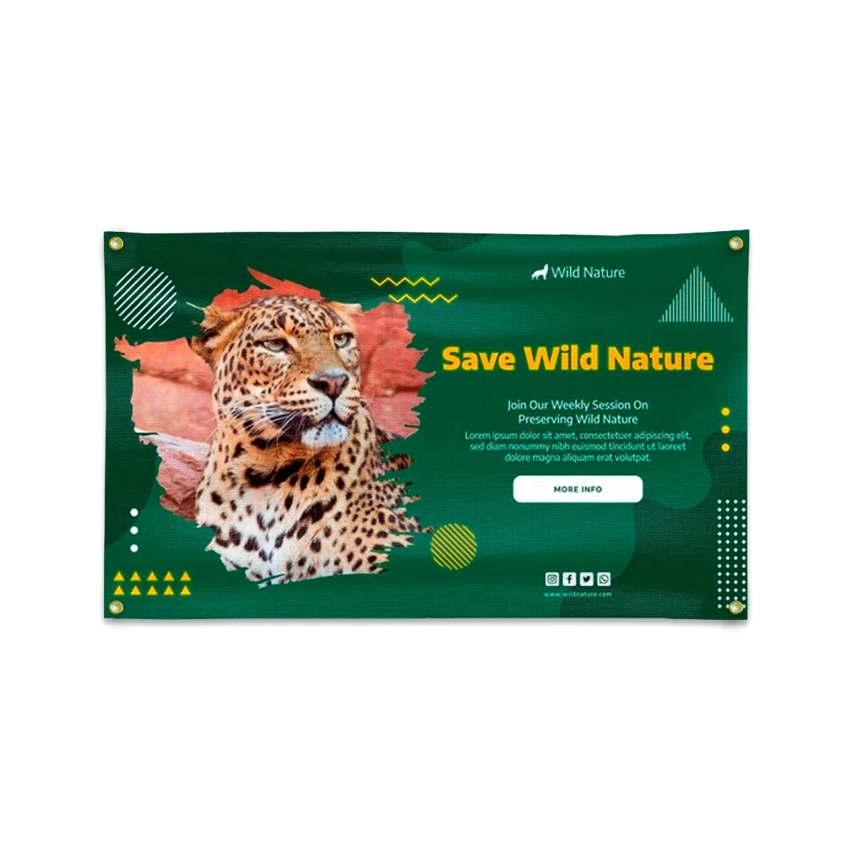 Digital Printed 13 oz Vinyl Scrim Banner 3-6 sq/ft 2