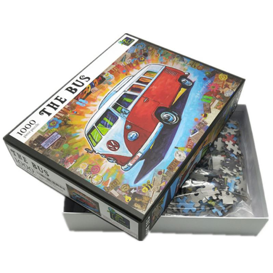 Mosaic Custom 1000-Piece Jigsaw Puzzle – 28.94" x 20.08", Any Design, Low Minimum 9