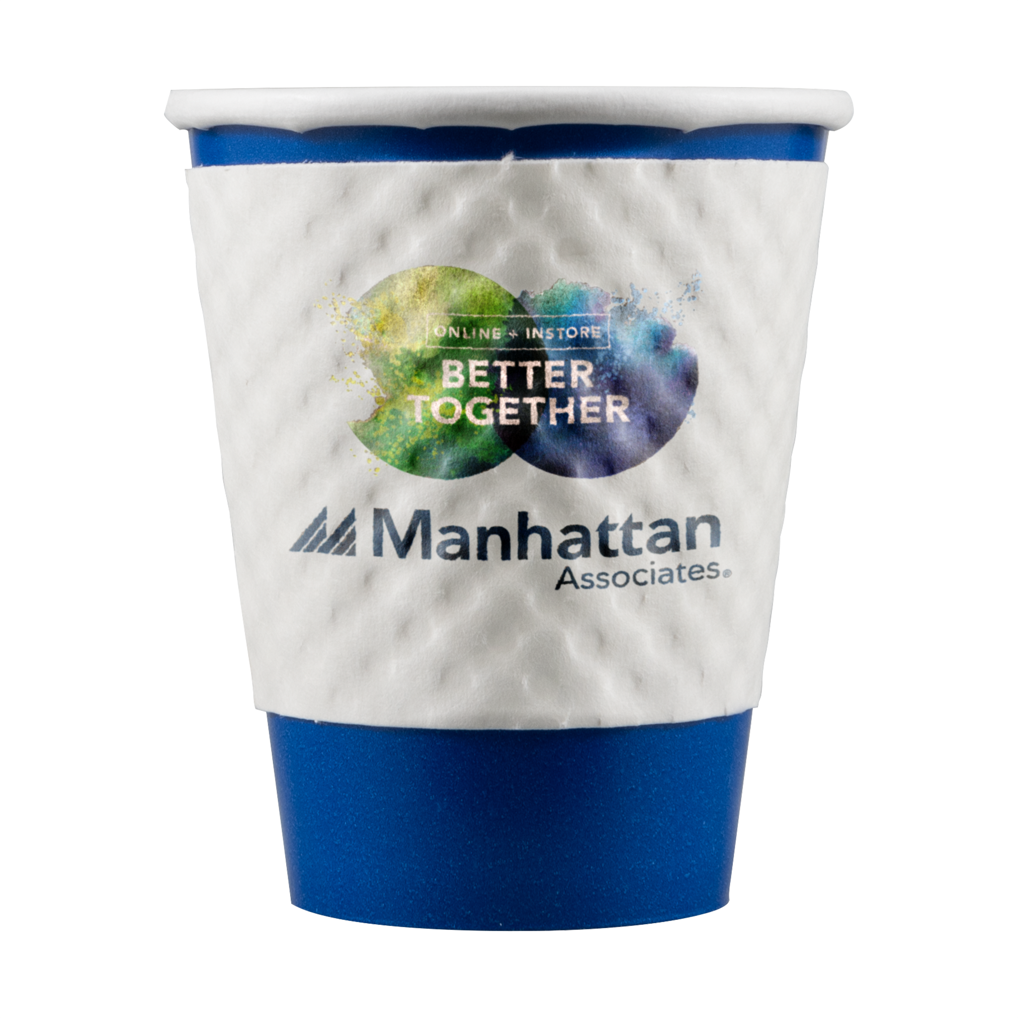 8/9 oz Beverage Wrap White Digital Print 2