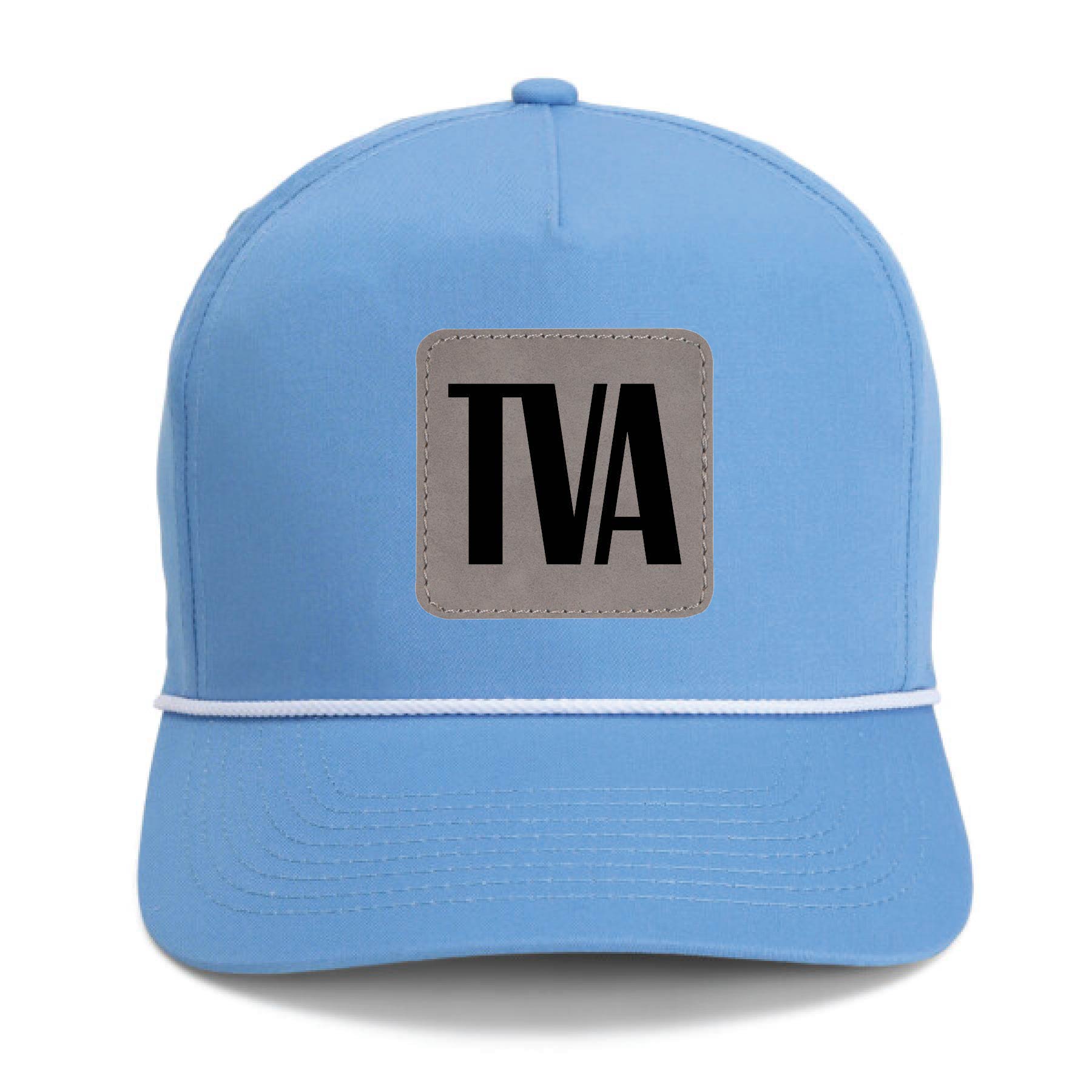 Imperial 5056 5-Panel The Barnes Cotton Rope Cap w/ Leatherette Patches or Embroidery 30