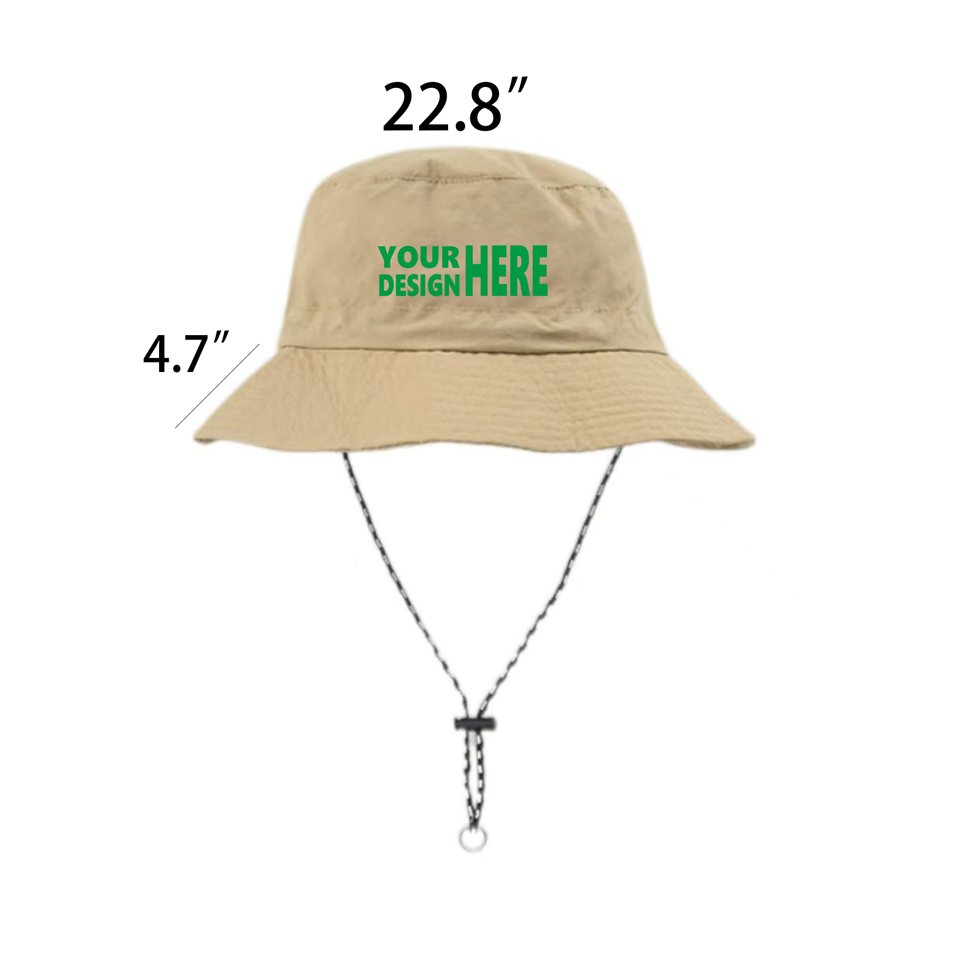 Stowable-Drawstring Fisherman Hat 3
