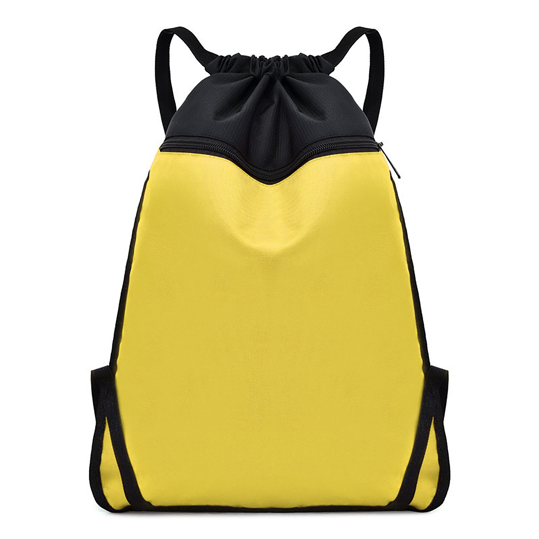 Sport Zipper Drawstring Backpack 10