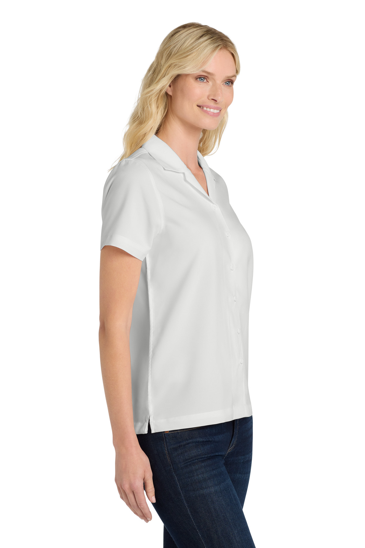 Port Authority Women's Short Sleeve Performance Staff Shirt LW400 27