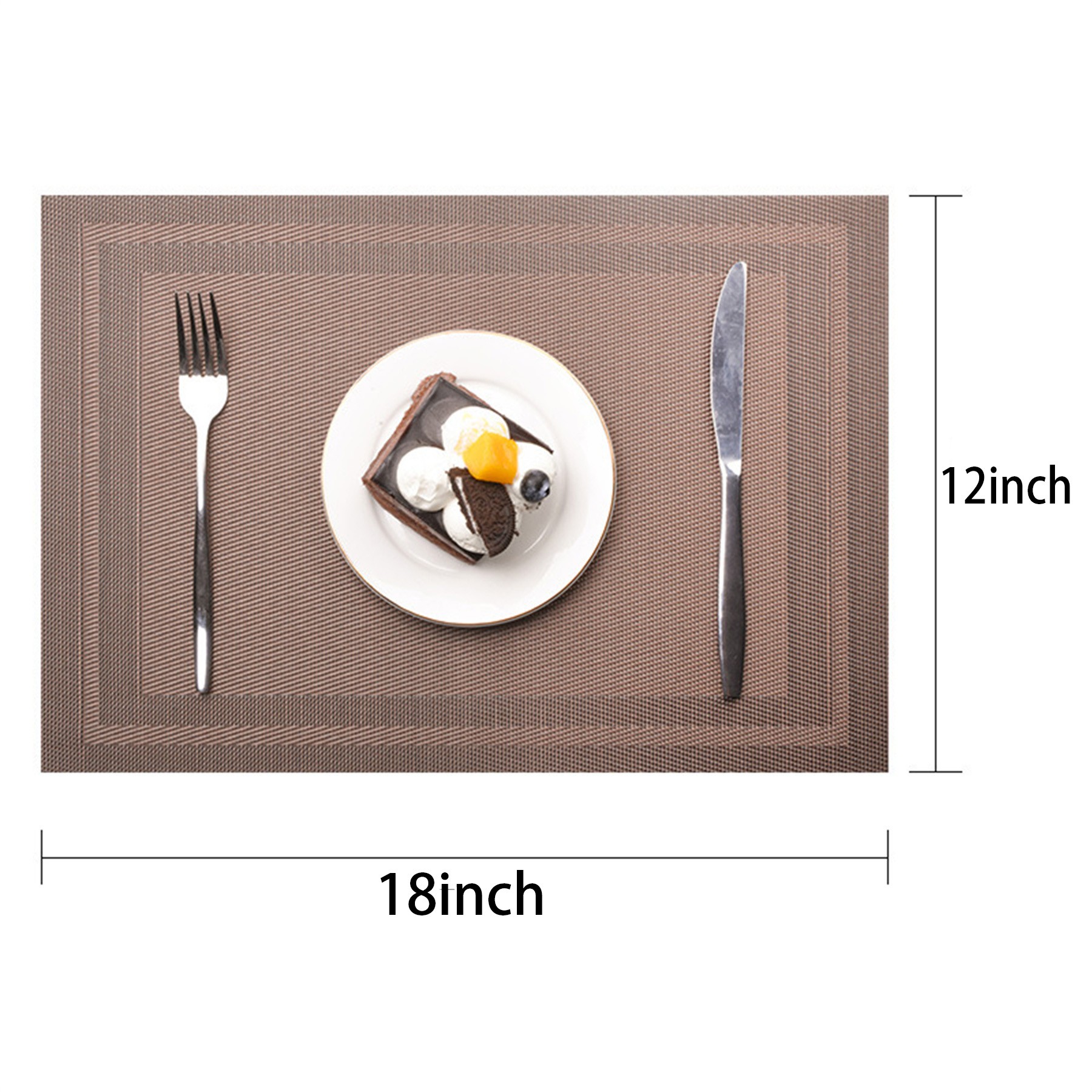 PVC Braid Place Mat 8