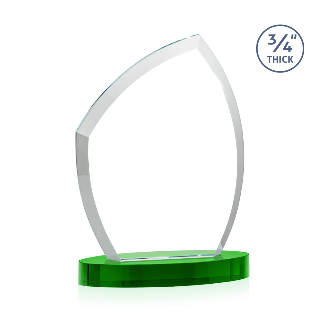 Daltry VividPrint™ Award on Alberton Base - Green 9
