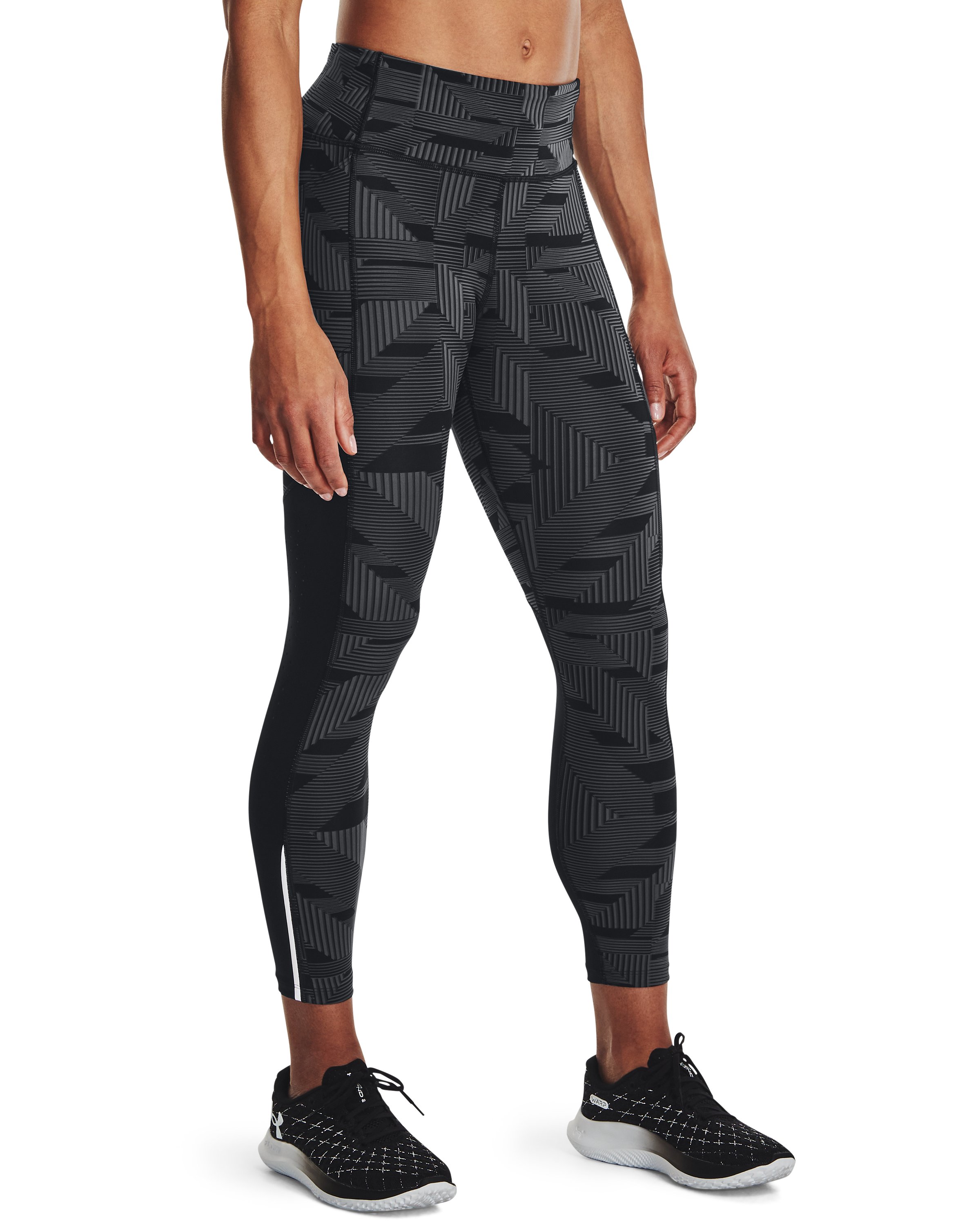 UA Launch Printed Women's Ankle Tights 10