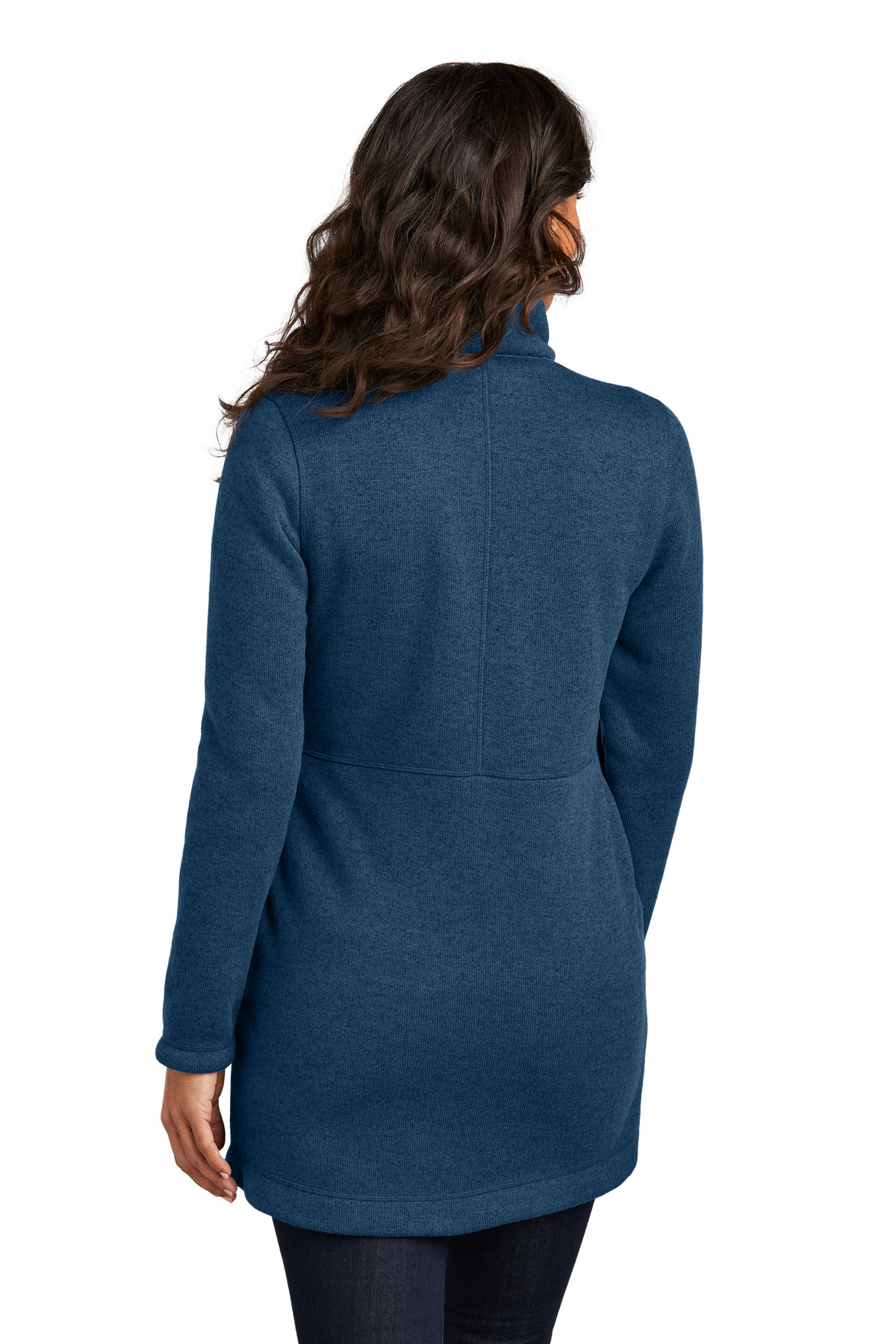 Port Authority Women's Arc Sweater Fleece Long Jacket L425 6