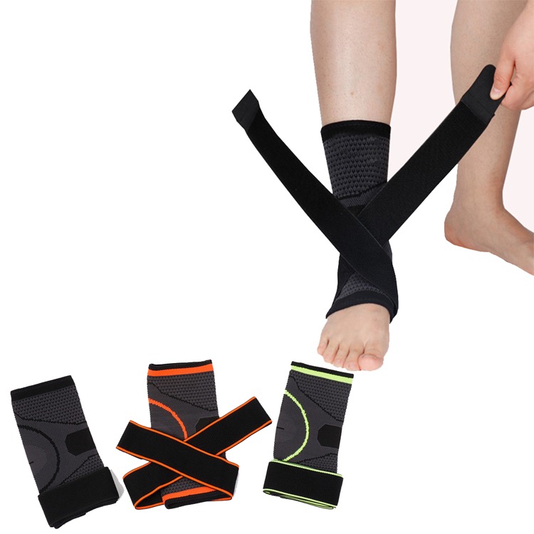 Compression wrap ankle brace 5