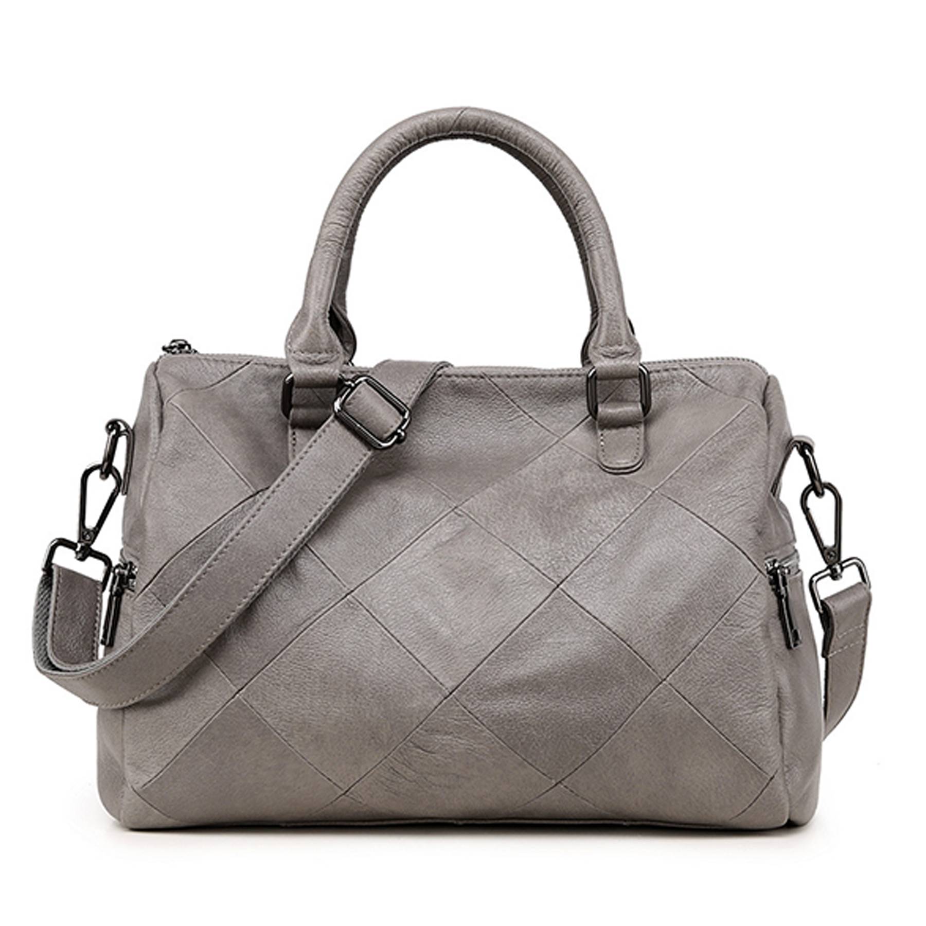 Genuine Leather Satchel Tote Bag for Women 3