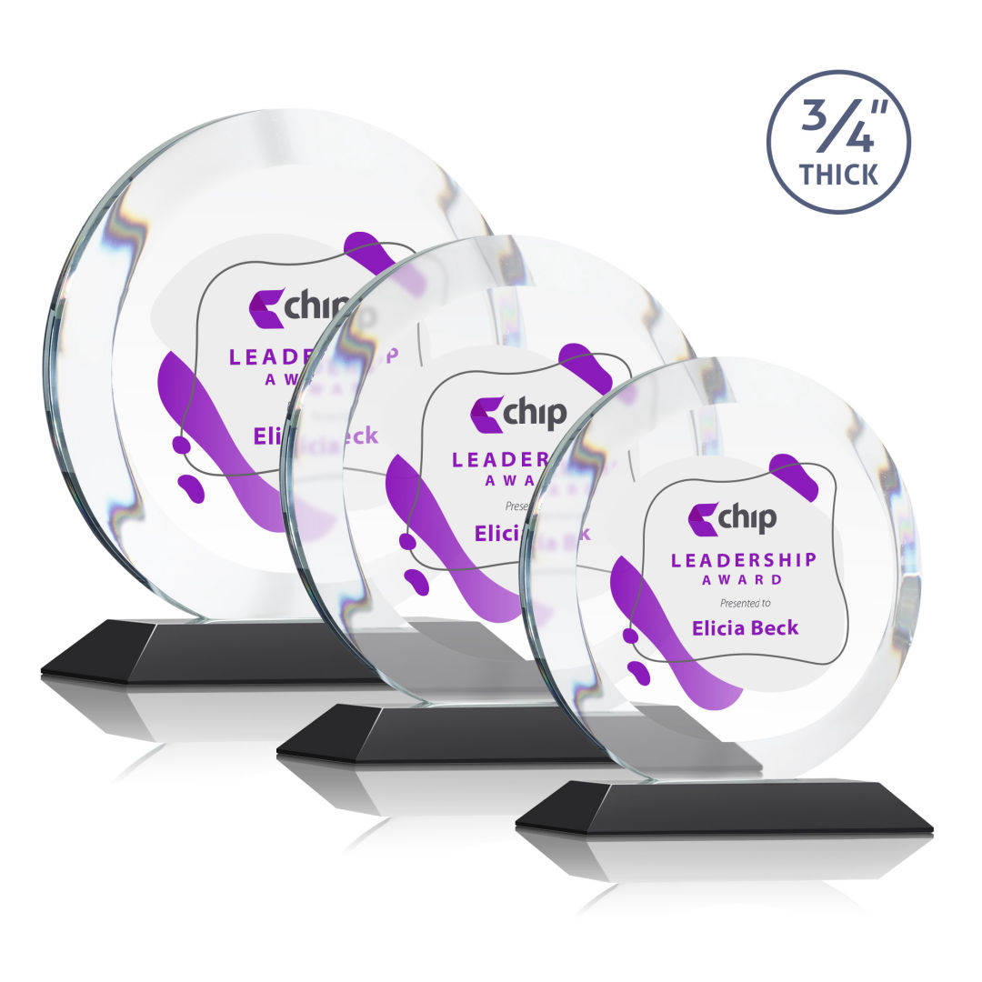 Gibralter VividPrint™ Award - Black