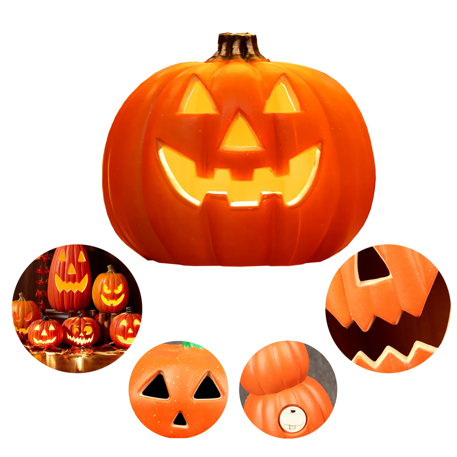 Halloween Decorations Pumpkin LED Light 3