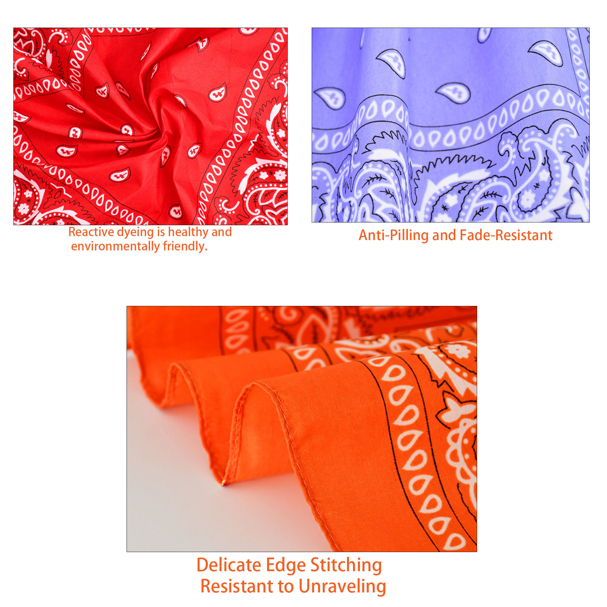 Soft Silk Bandana Head Scarf for Travel and Daily Use 2