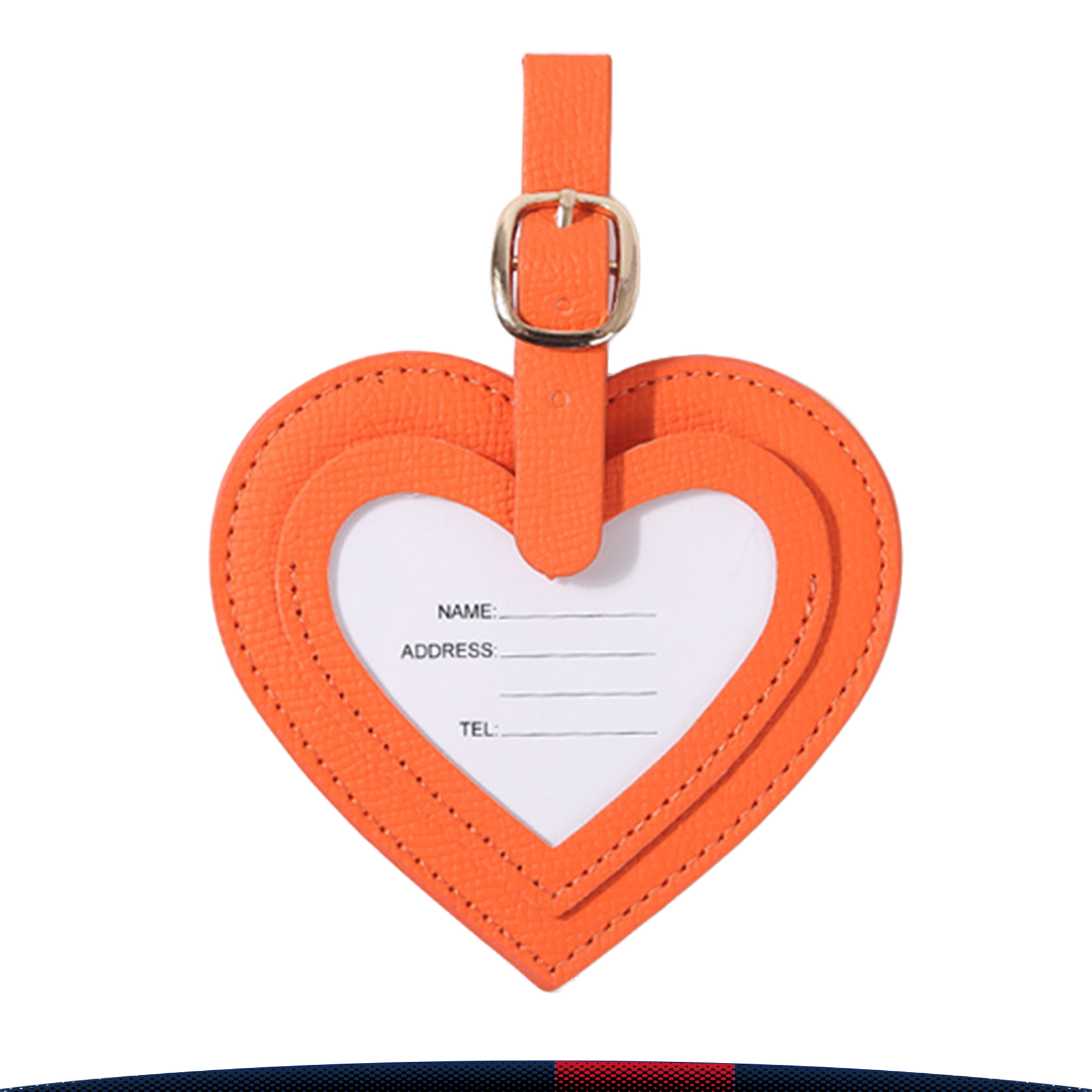 PU Love Luggage Tag 2