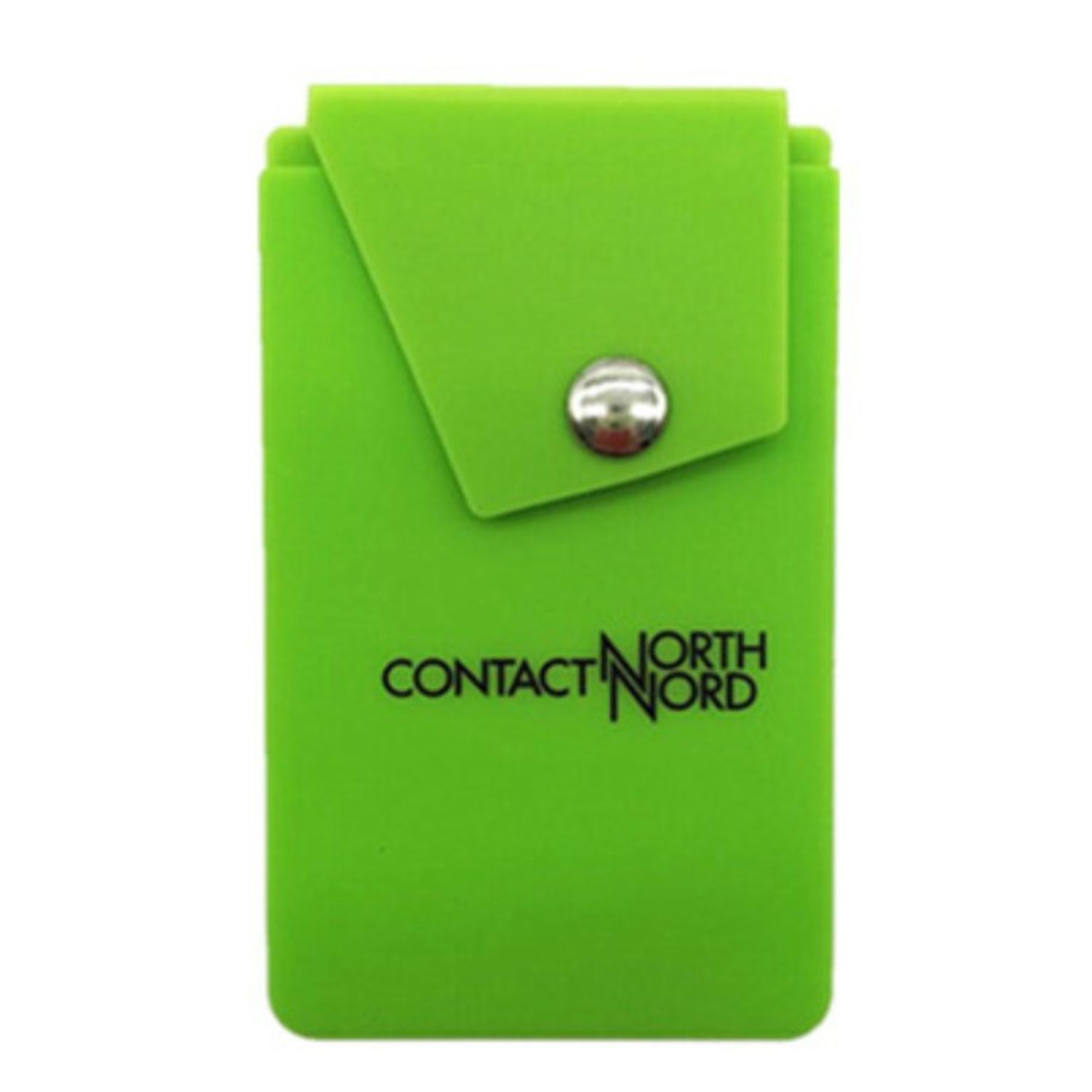 SILICONE PHONE WALLET STAND WITH BUTTON POCKET 1