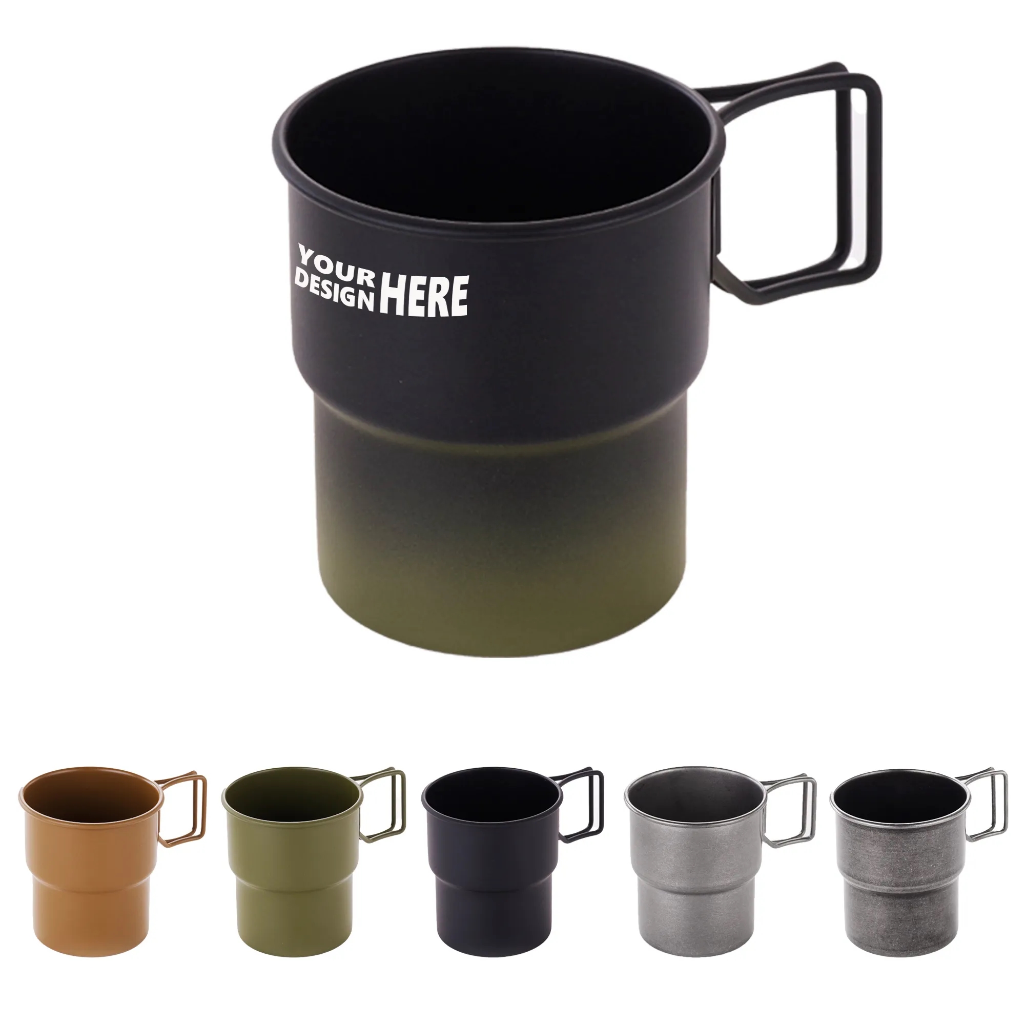 Portable Stainless Steel Camping Cup -10 oz 6