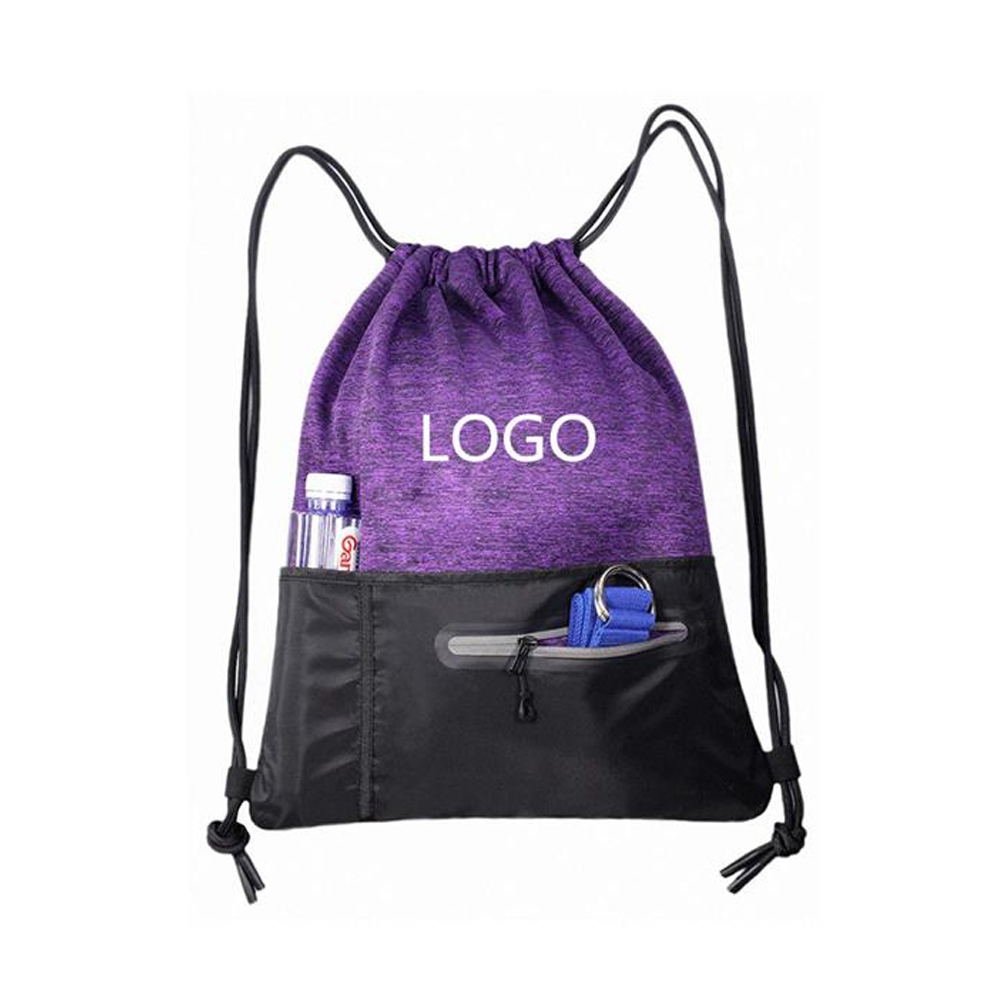 Drawstring Backpack Sackpack Gym Sack String Bag