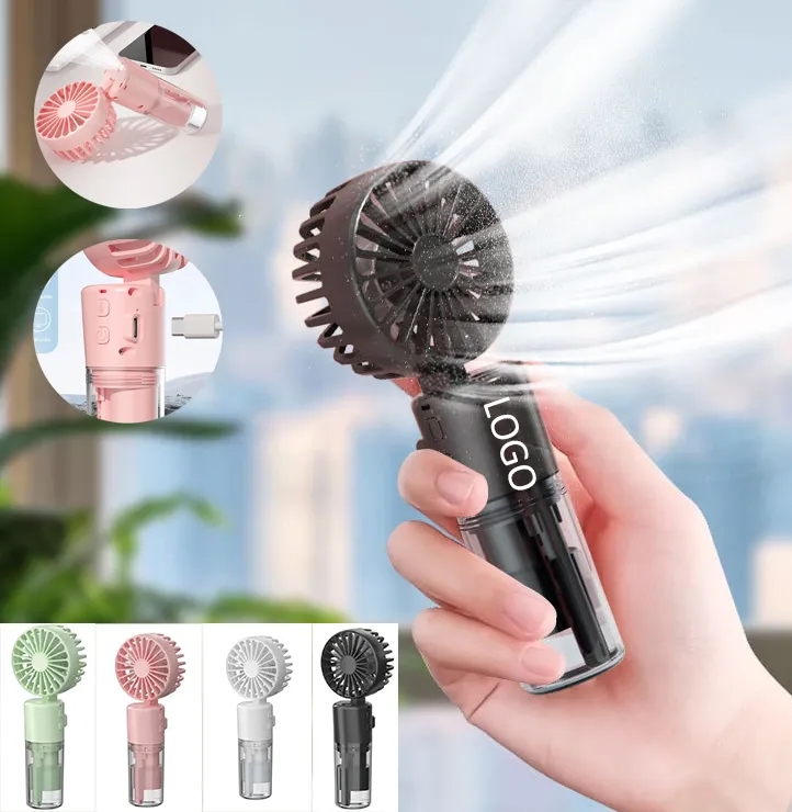 Wholesale OEM Misting Fan with Logo - Bulk Order for Outdoor/Camping 3
