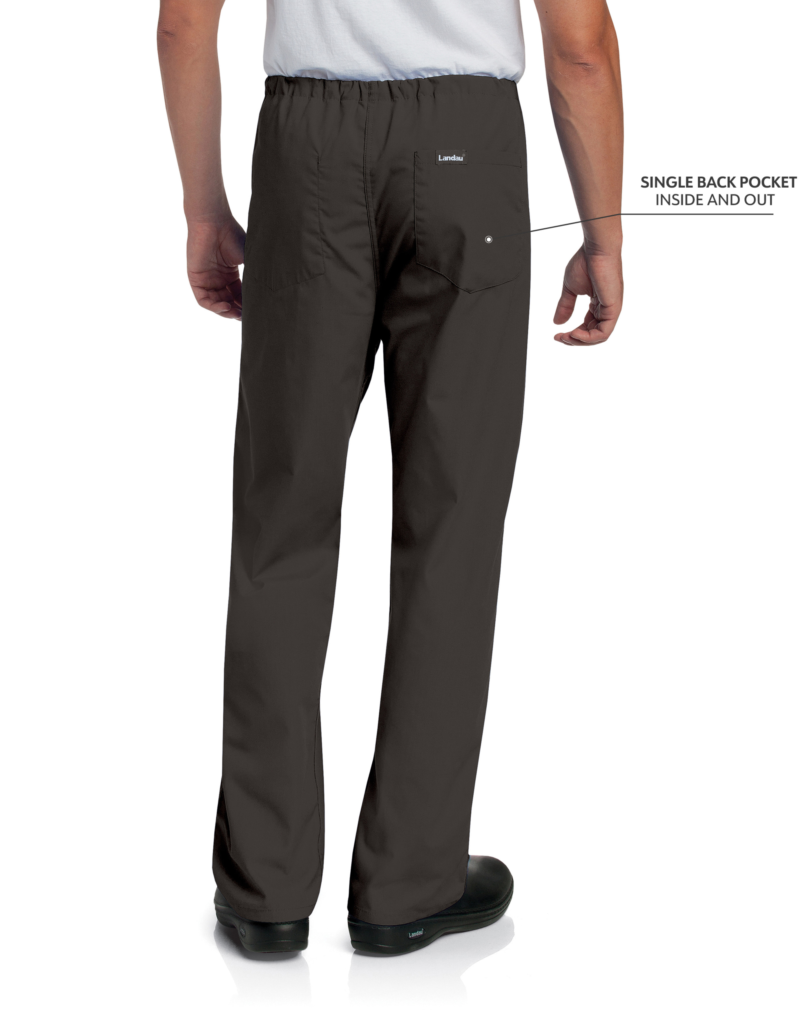Landau - Essentials - Unisex One-Pocket Reversible High-Rise Waist Pant 33