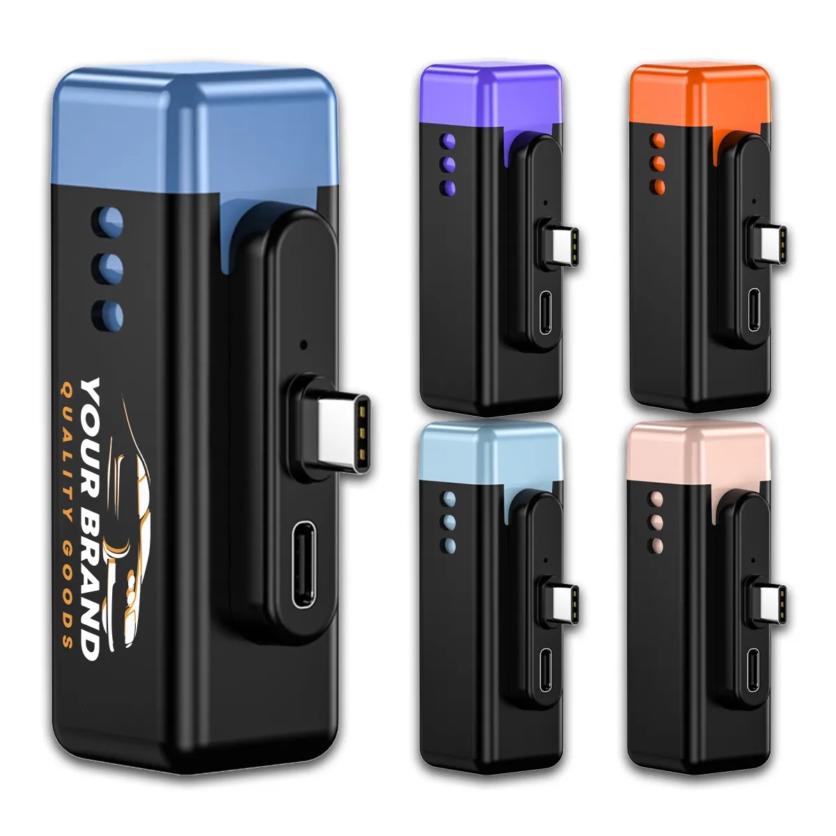 Portable Fast Charging Power Bank Charger 3000/5000mAh 4