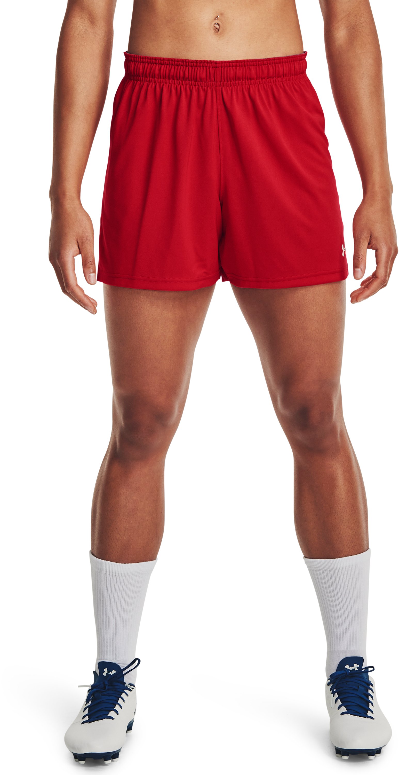 Women's UA Squad Shorts  6