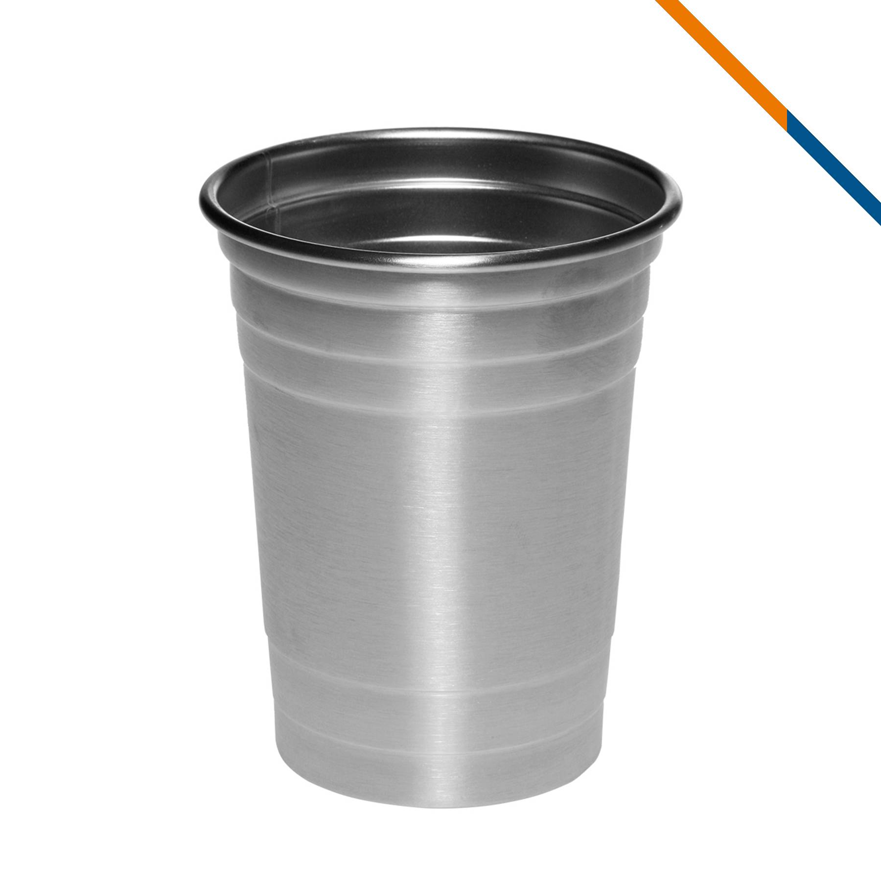 Coform Stainless Steel Beer Cup - 16 OZ. 2