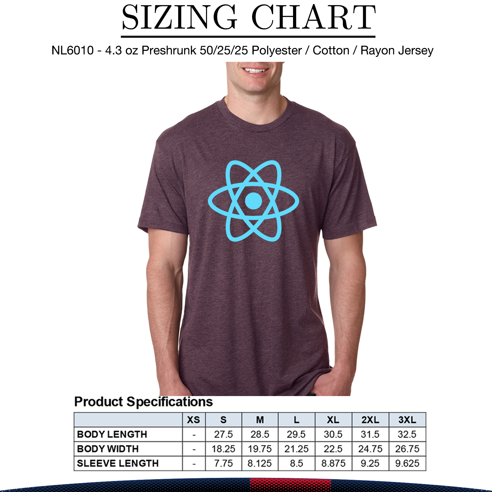 Next Level® Polyester/Cotton/Rayon T-shirts 4