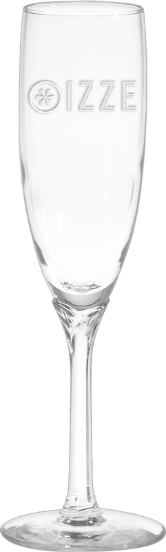6 oz. Domaine Flute - Deep Etched