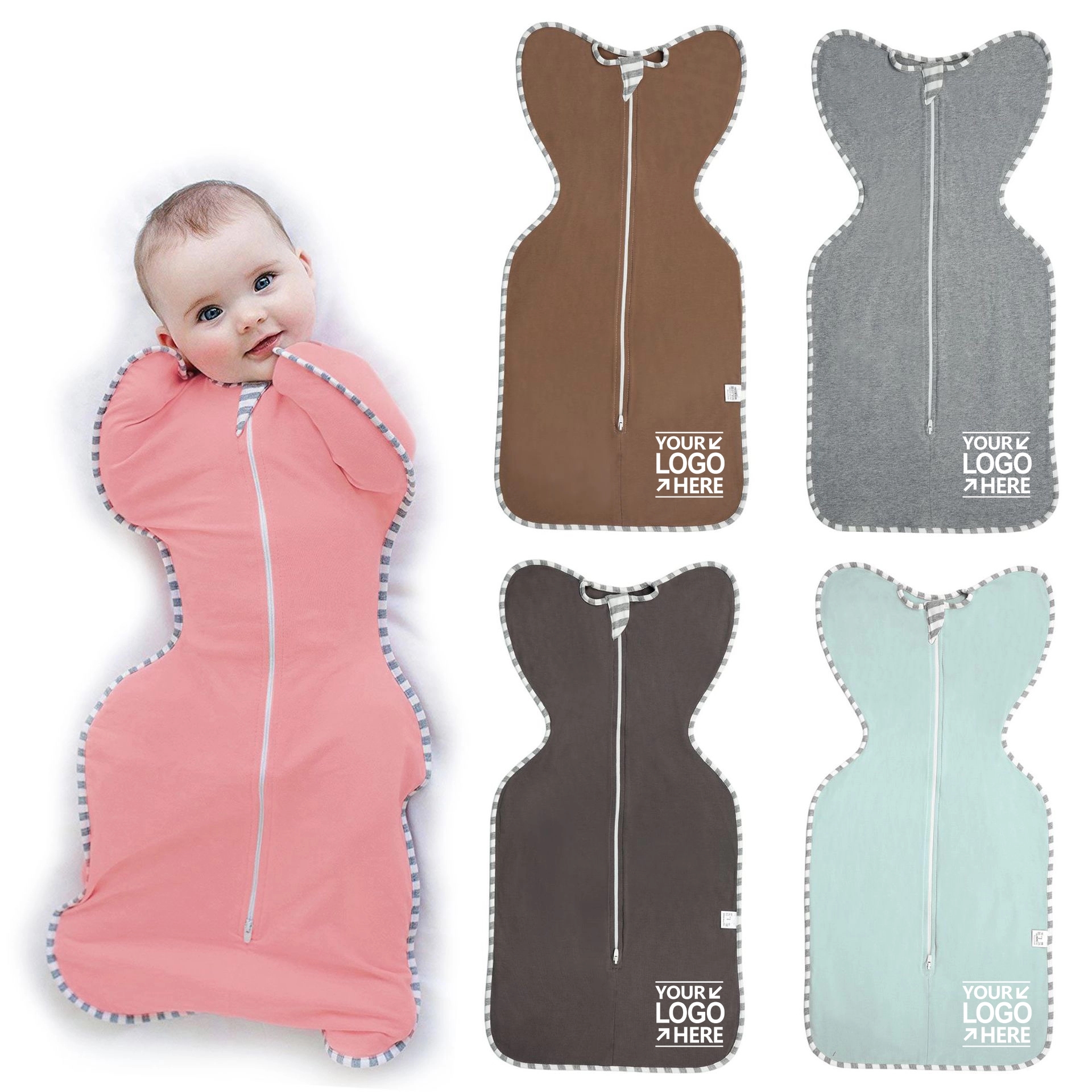 Baby Swaddle Sack, Blanket, Transition Bag 2