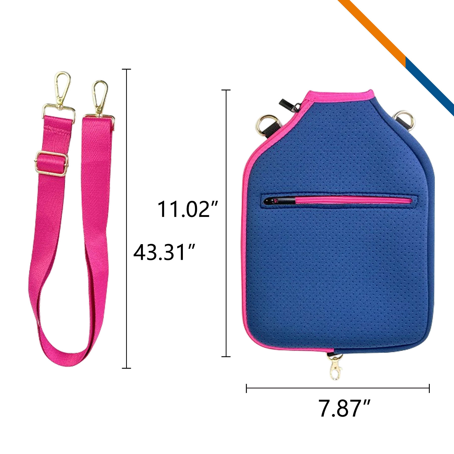 Noray Neoprene Pickleball Paddle Cover Bag 4