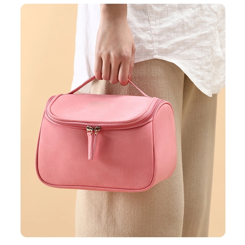 PU Travel Toiletry Organizer Bag & Makeup Cosmetic Handbag 11