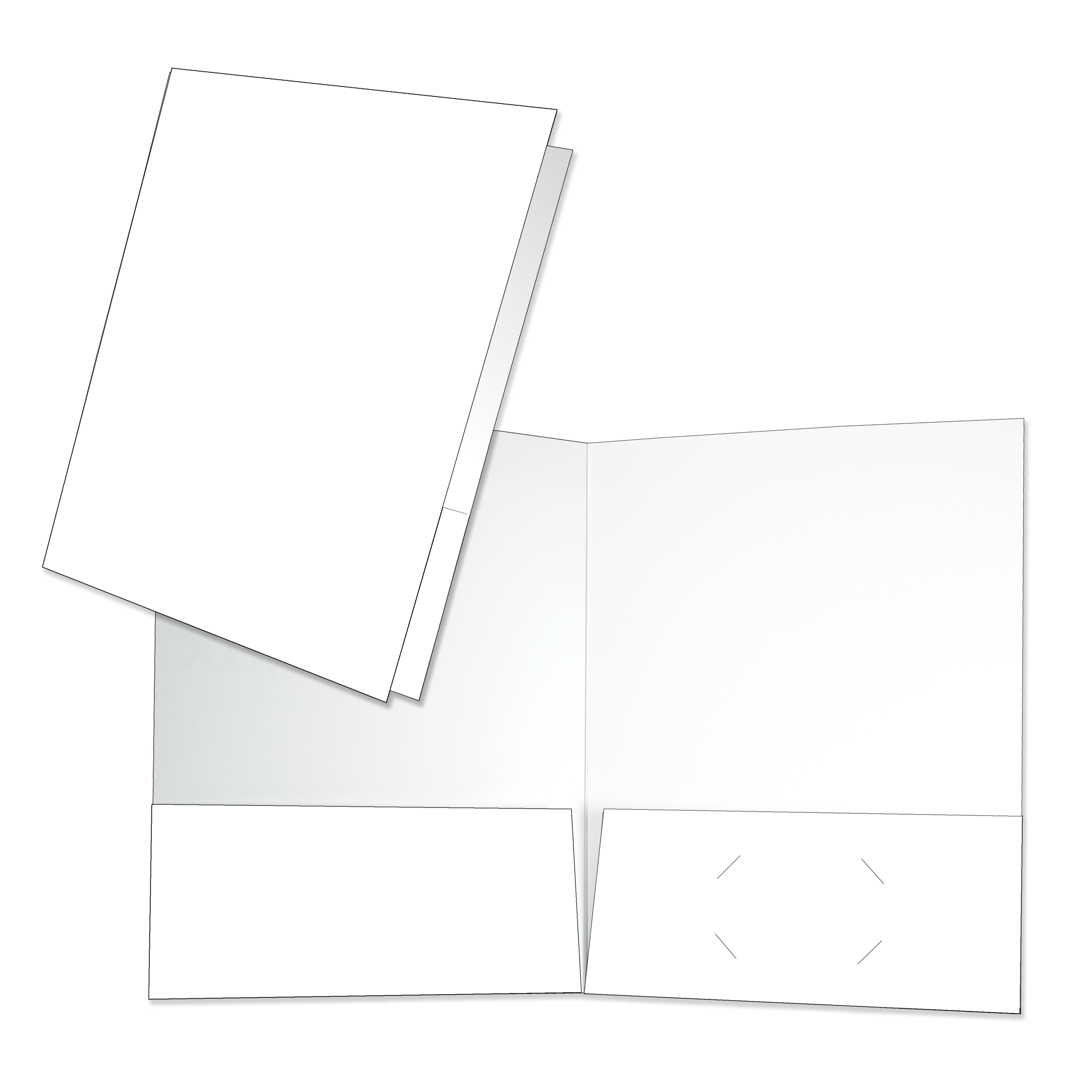 24-hr Quick Ship Plain Economy Folders 13