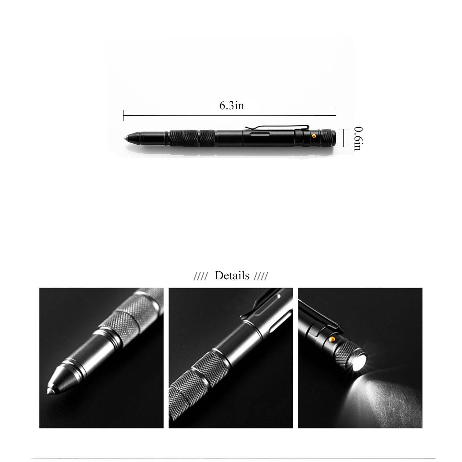 6-In-1 Multifunction Tactical Pen 3