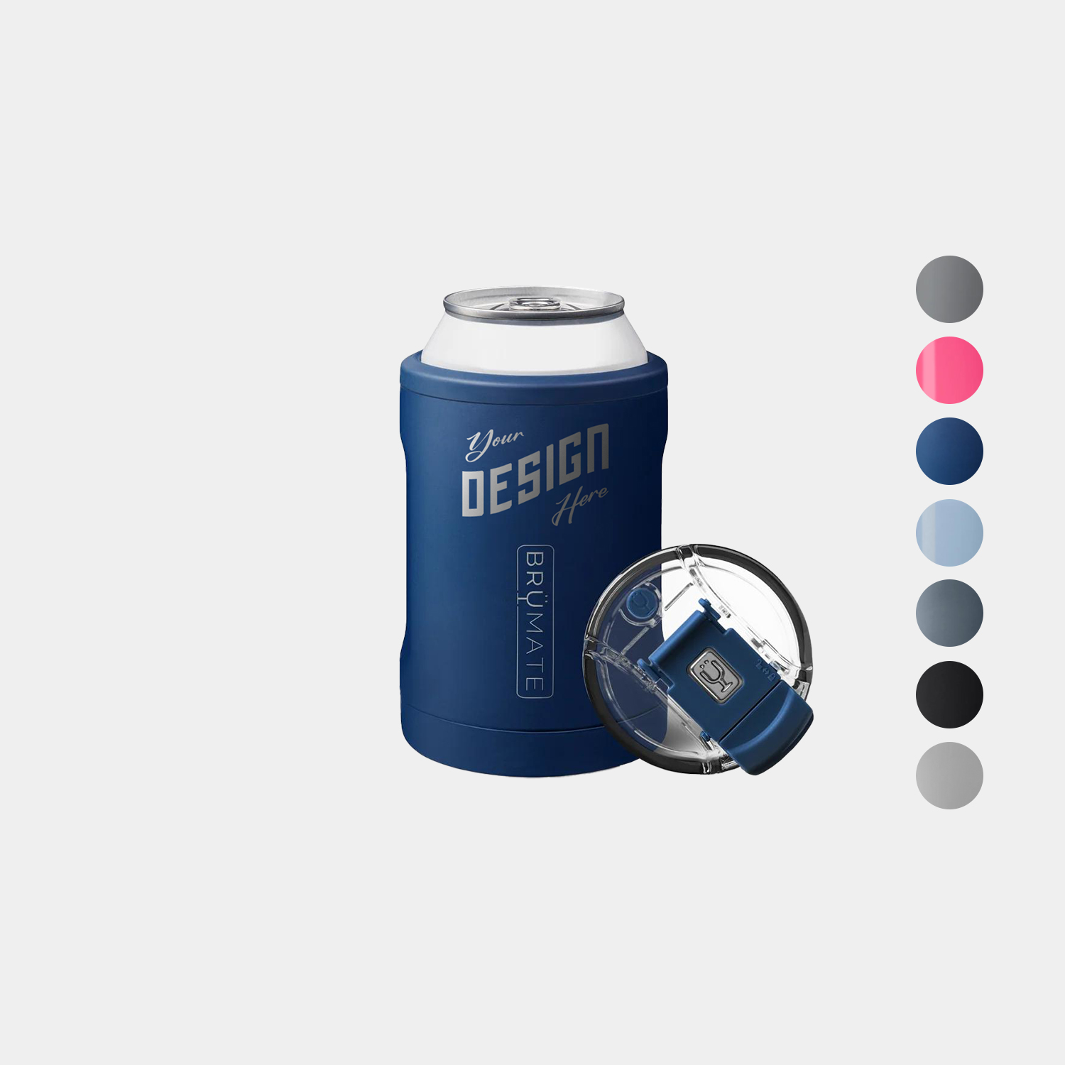 12 oz BruMate® Stainless Steel Insulated Hopsulator Duo Can Cooler 1