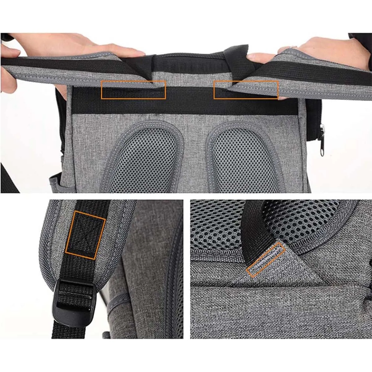 Padded Back Support Heavy Duty Tool Kit Carrier Storage Bag 7