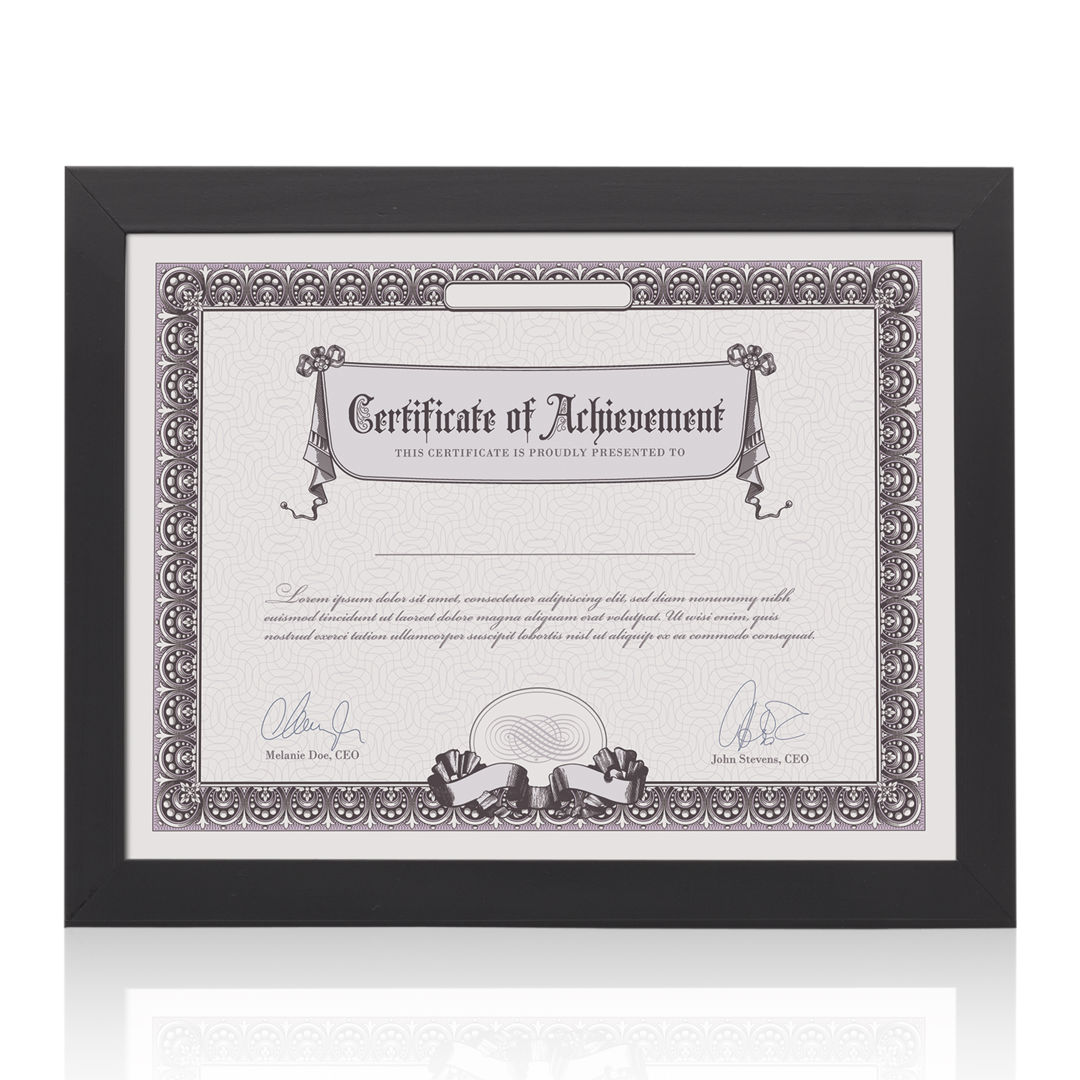 Norwich Certificate Frame 2