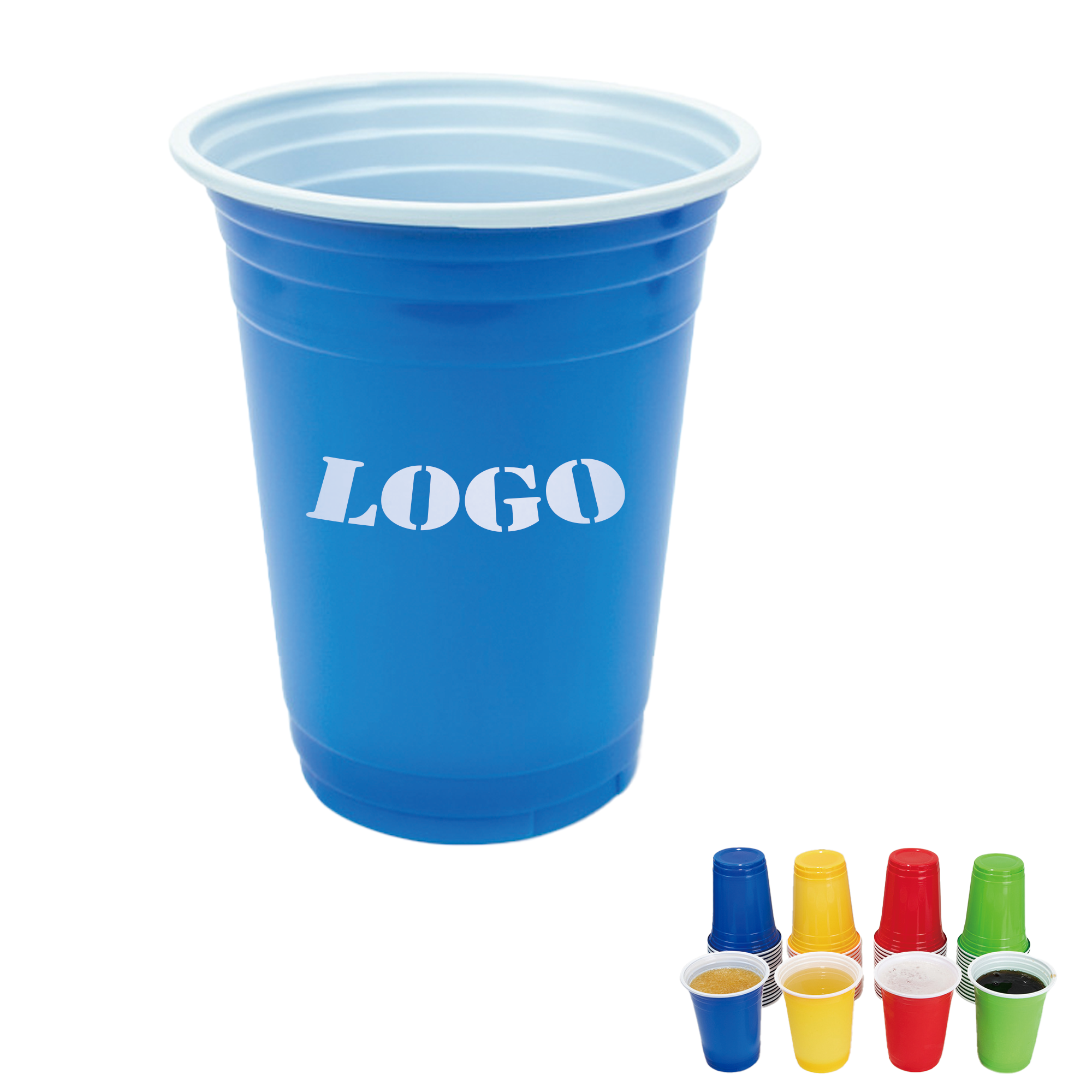 16 Oz Disposable Plastic Party Cup 1