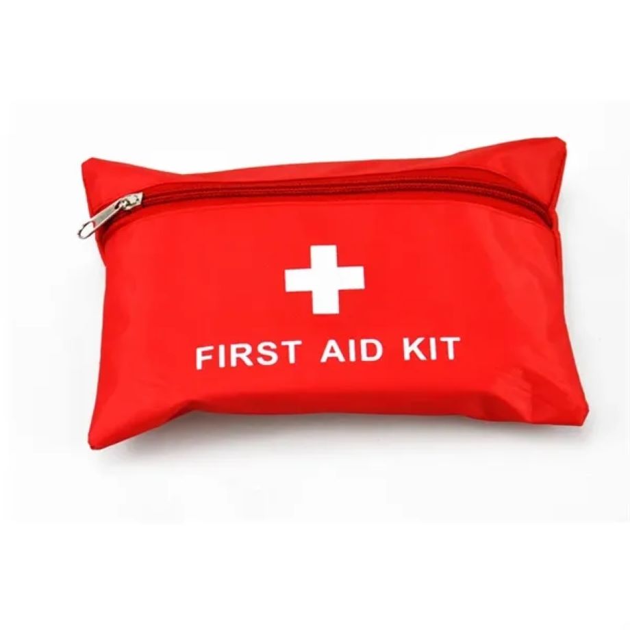 First Aid Kit Case Red Small Travel Bag 4