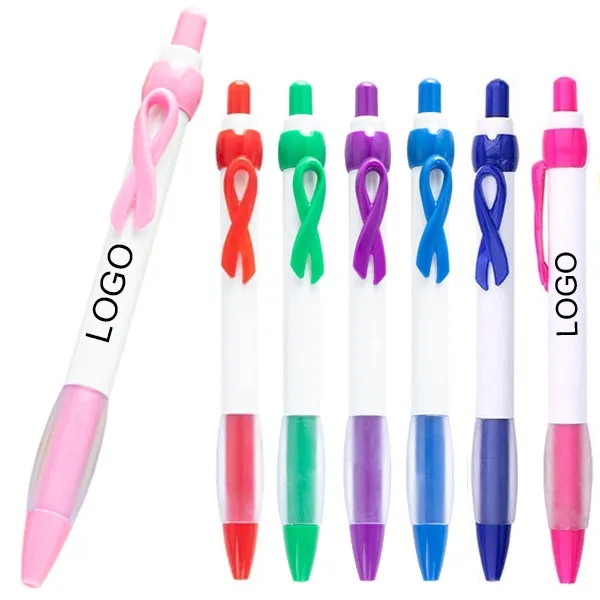 Awareness Ribbon Gripper Pen 1