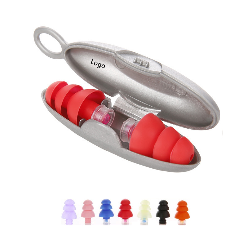 Three-Layer Silicone Noise Cancelling Earplugs 5