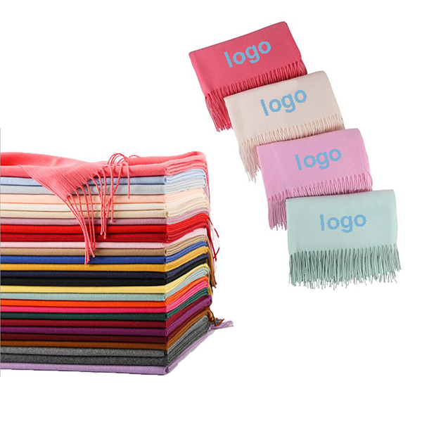 Soft Long Scarf W/ Fringe 11