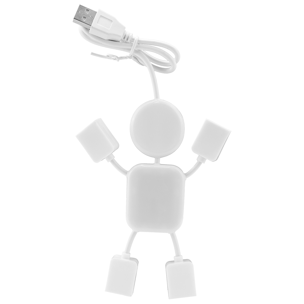 Man Shape 4 Port USB Hub 6