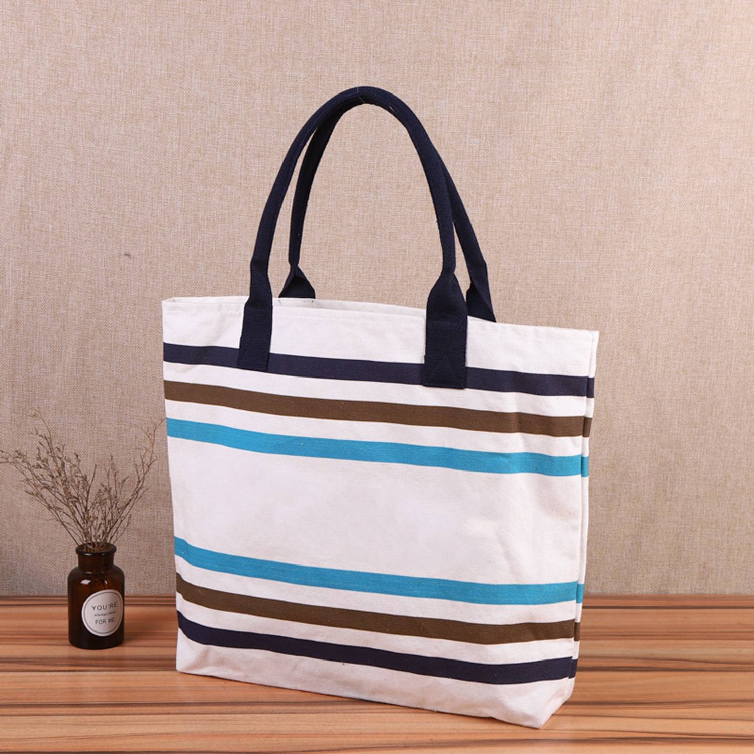 Canvas Bag, custom tote bag with logo imprint 3