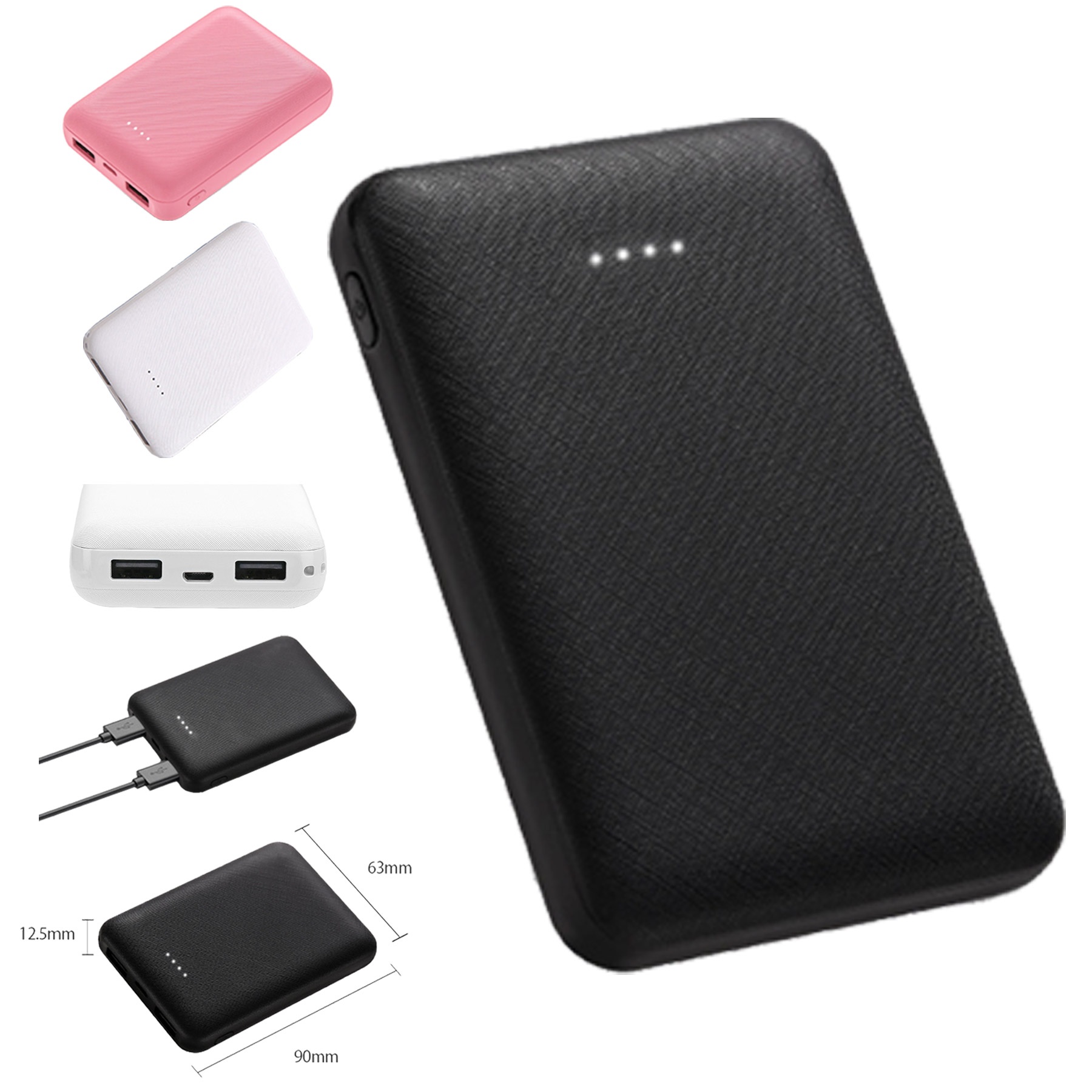 Portable Power Bank With A USB Cable 1