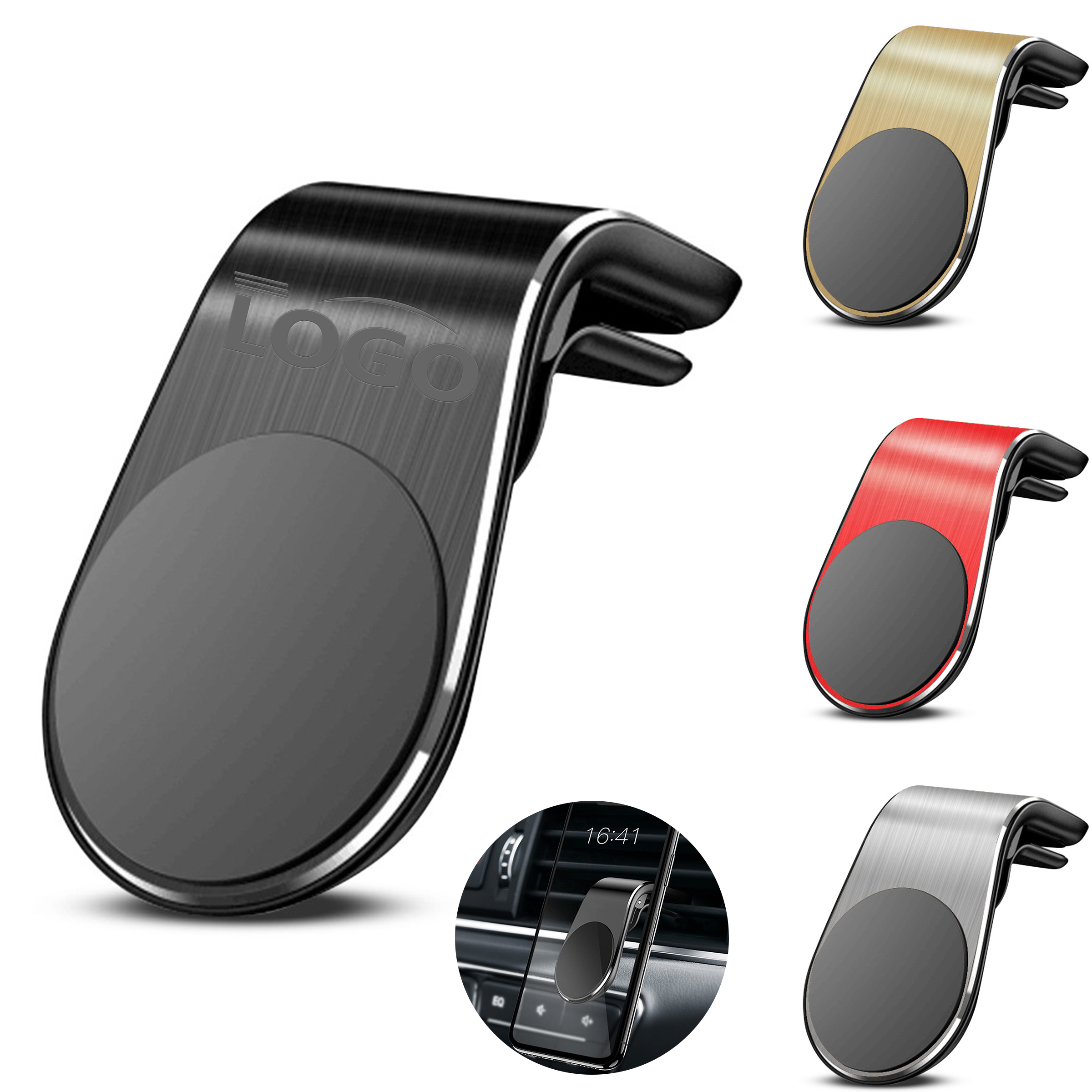 Custom Car Phone Holder with Strong Magnetic Grip 1