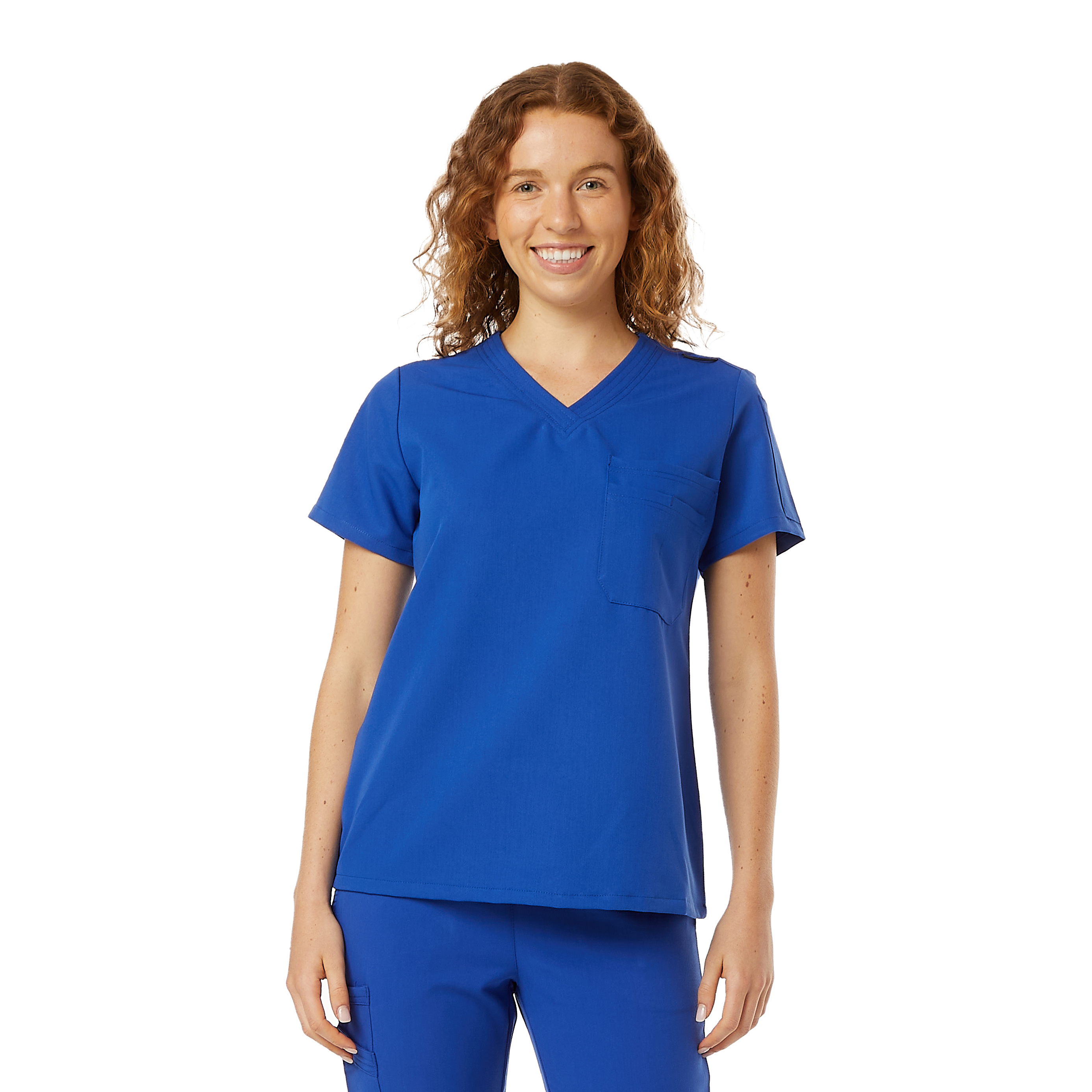 Womens WYND Tuckable Scrub Top 2
