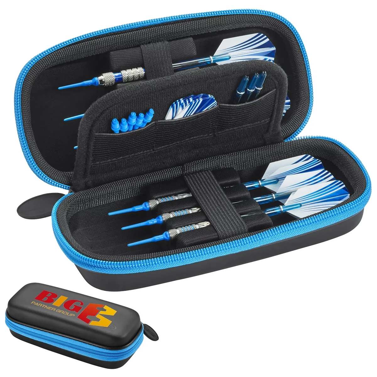 Case Holds 6 Darts Ideal for Flights Tips and Shafts 2