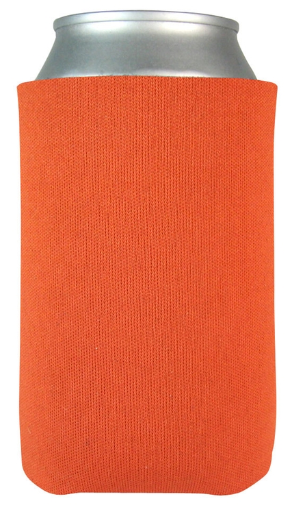 FoamZone USA Made Collapsible Can Cooler with Bottom Imprint