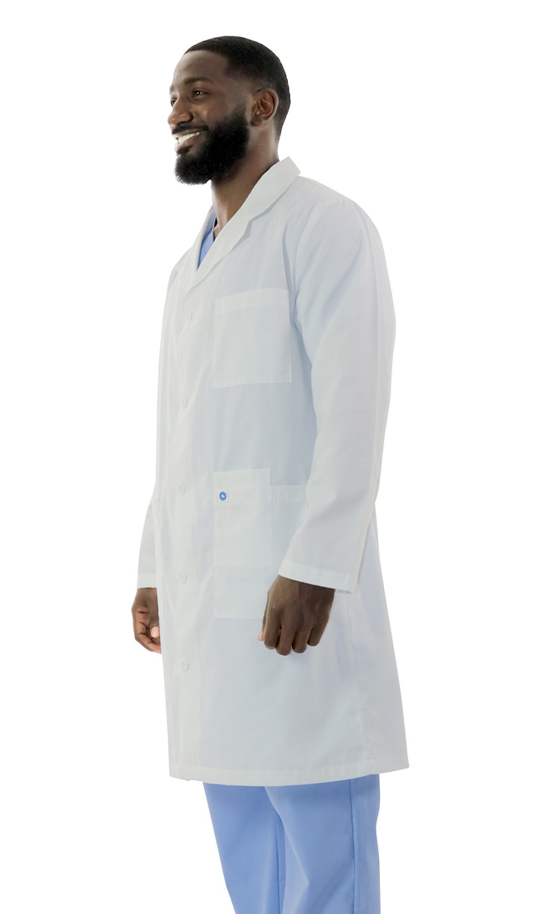 40” Unisex Antimicrobial Lab Coat