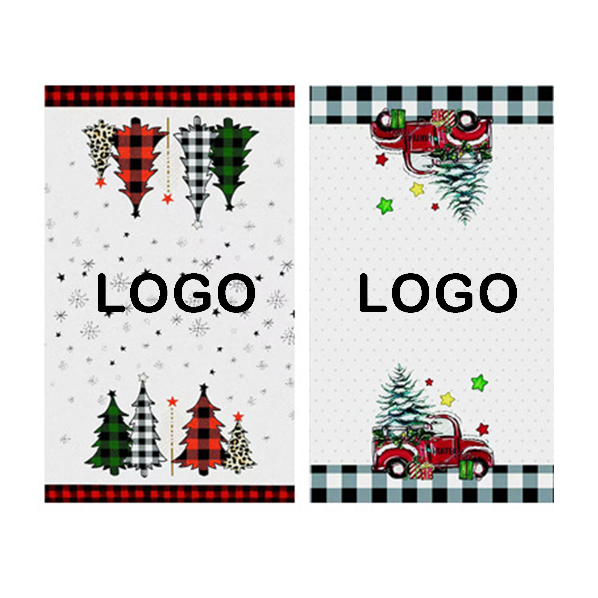 Christmas Festive Hand Towels 3